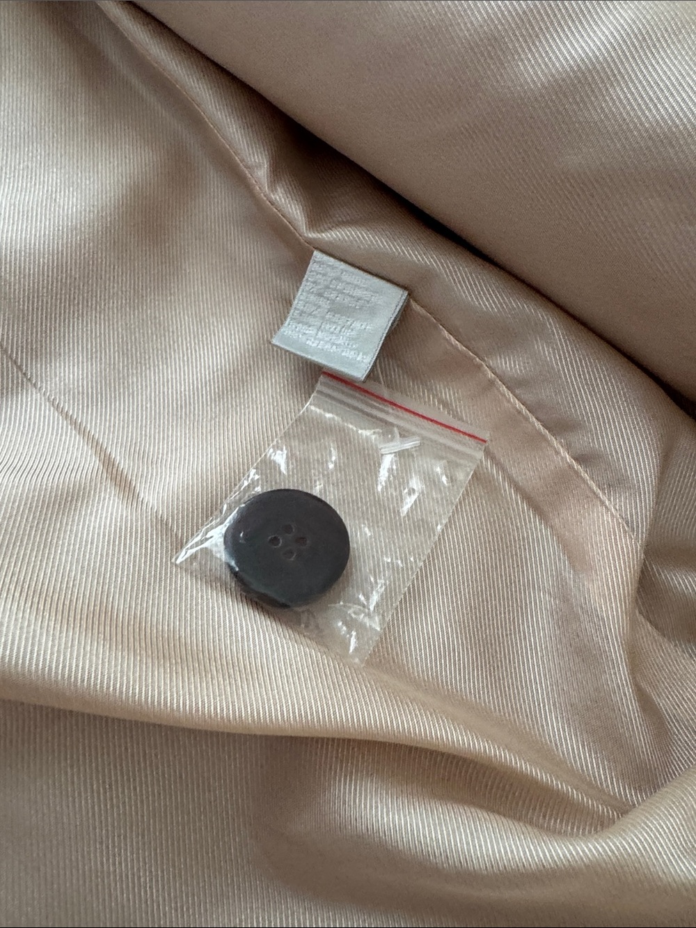 J. McLaughlin Camel Wool Cashmere Double-Breasted Coat S - Picture 7 of 9